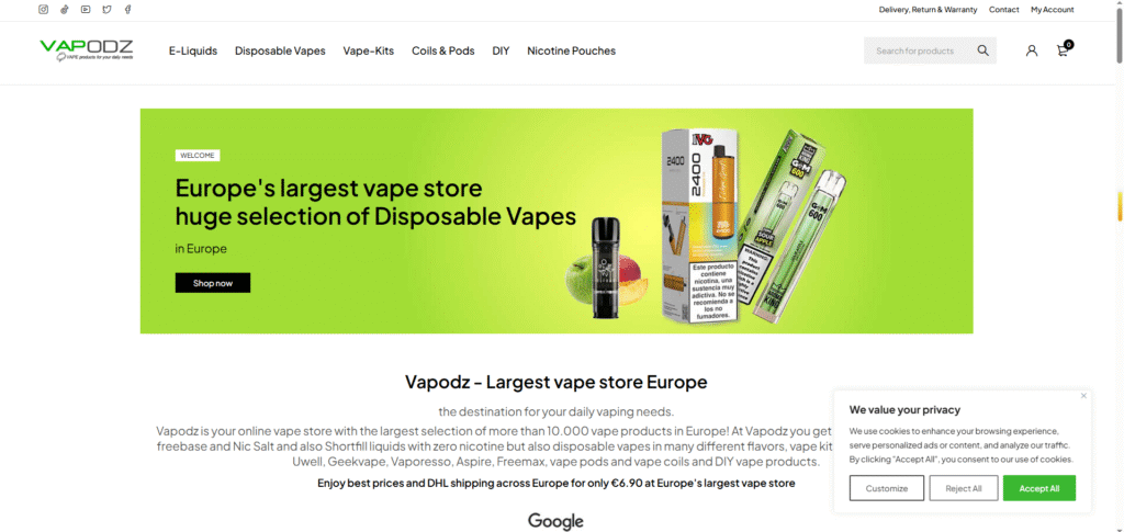VAPODZ