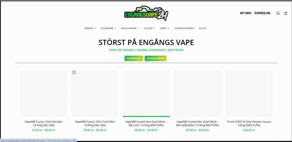 Engångsvape24.se