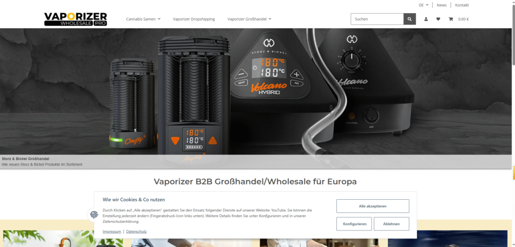 Vaporizer Distribution