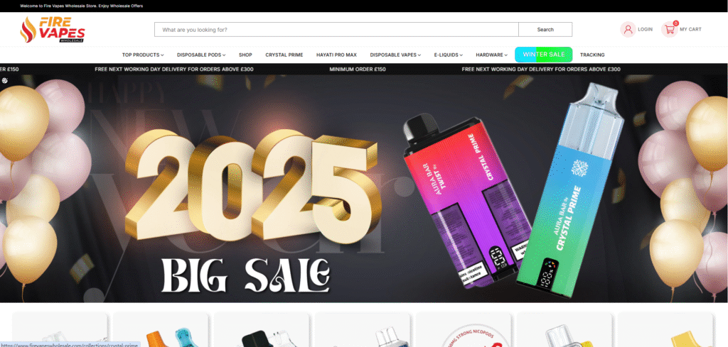 Fire Vapes Wholesale