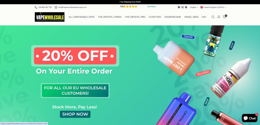 Vape Wholesale Europe