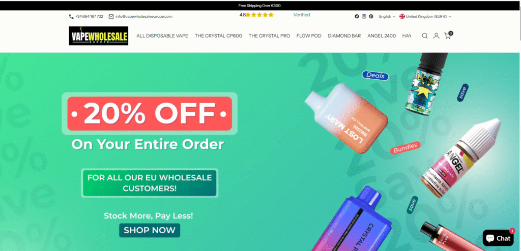 Vape Wholesale Europe