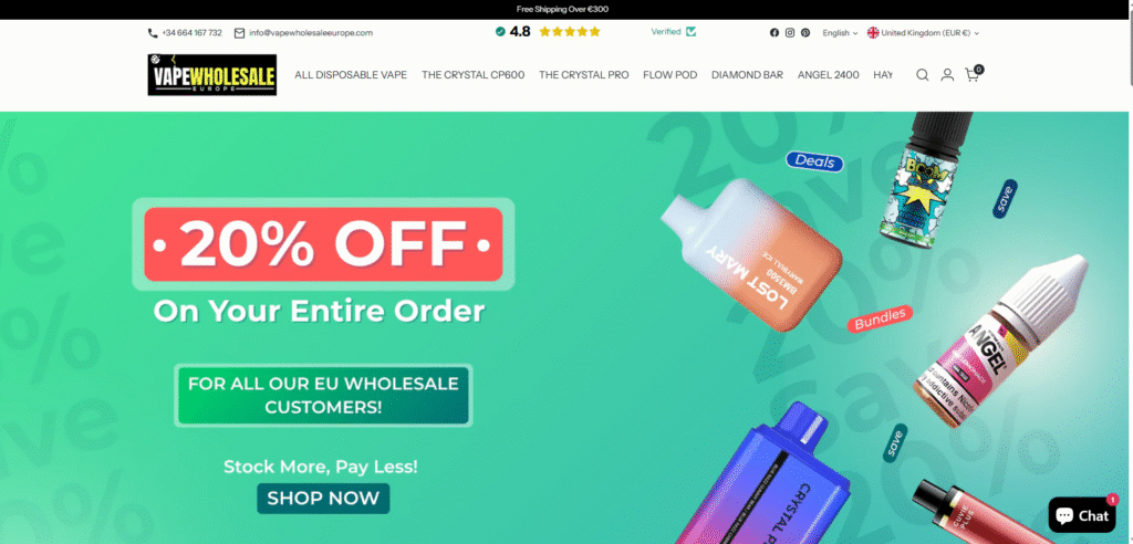 Vape Wholesale Europe