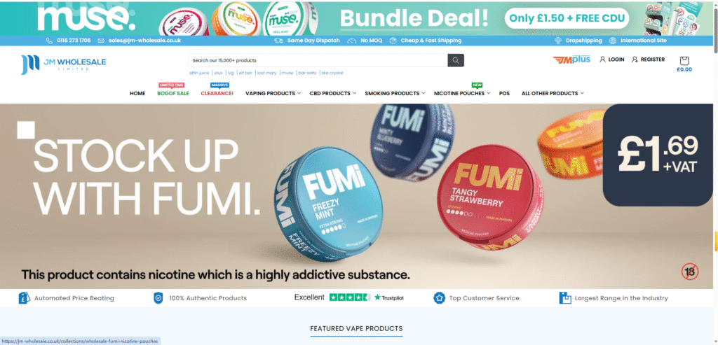 JM Wholesale Ltd
