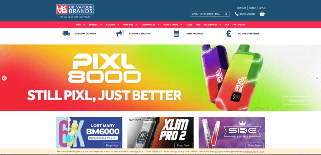 UK Vapour Brands