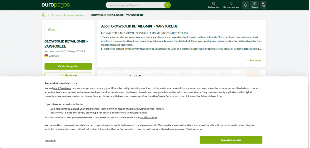 Growsolid Retail GmbH