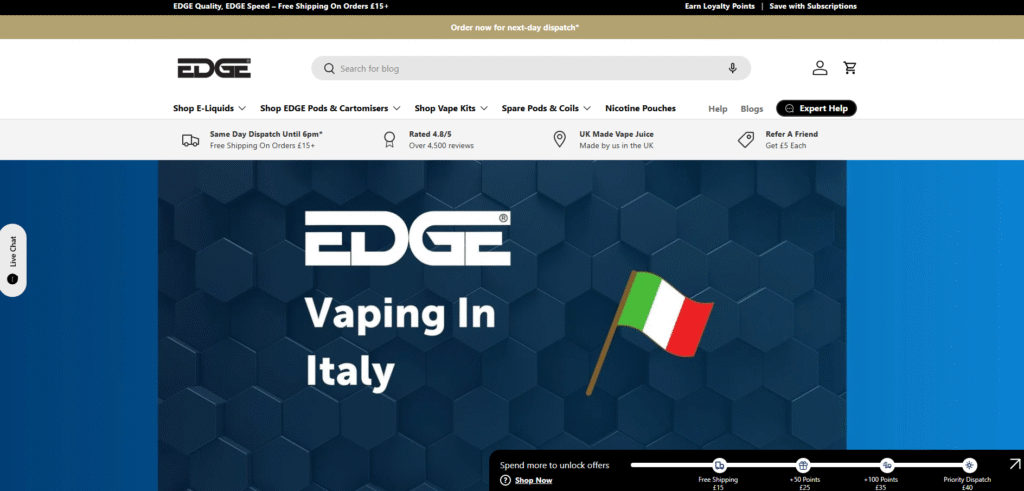  Vape in Italy