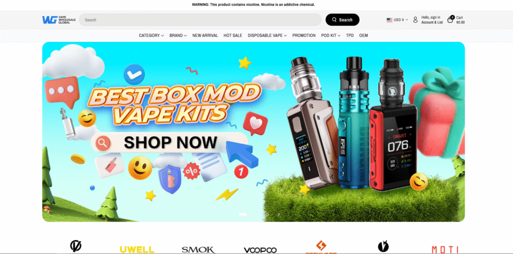  Vape Wholesale Global
