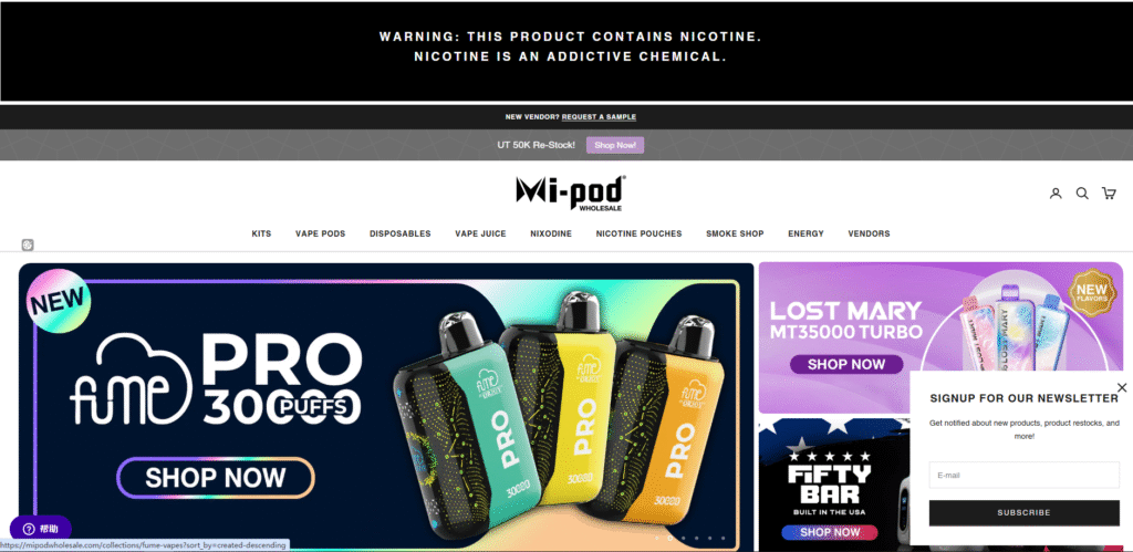 Mi-Pod Wholesale