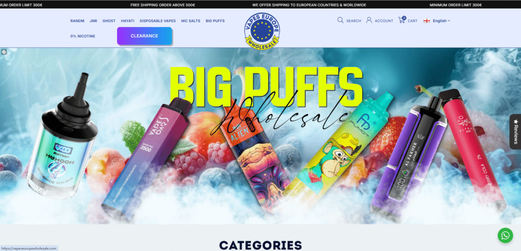 Vapes Europe Wholesale
