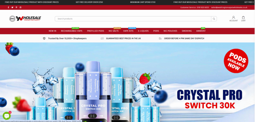 Washington Vapes Wholesale