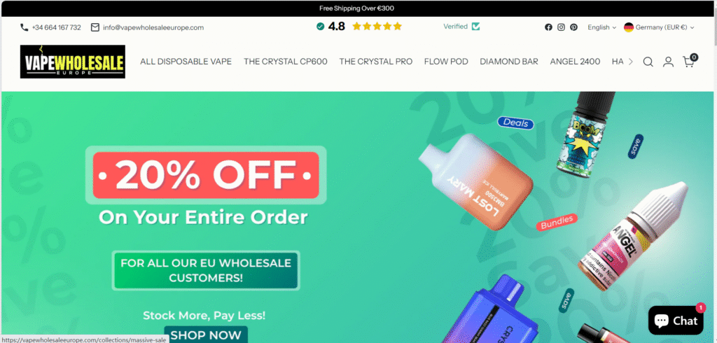 Vape Wholesale Europe
