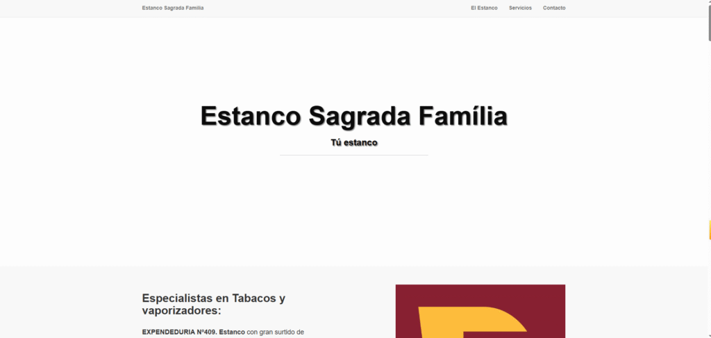 Estanco Sagrada Família