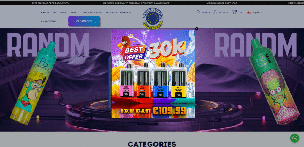 Vape Wholesale Europe