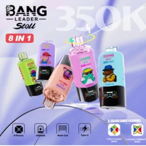 bang leader 350k disposable vape puffs 8 in 1