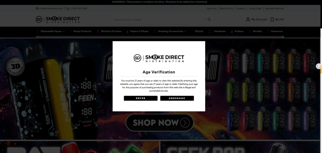 Smoke Direct Distribution