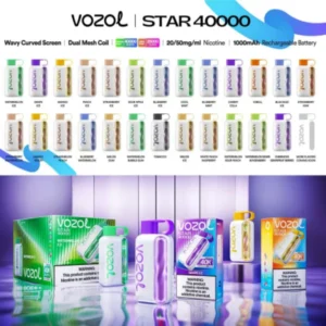 vozol star 40000 disposable 40k 50mg