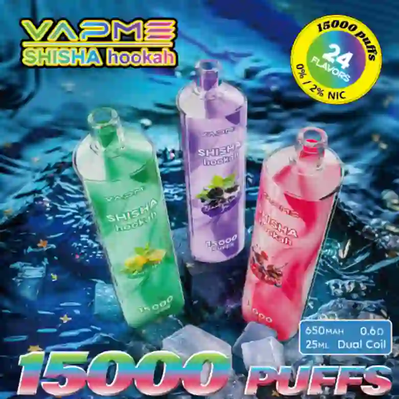 vapme shisha hookah 15000 disposable vape 
