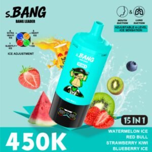 bang leader 450k puffs 15 in 1 | adjustable