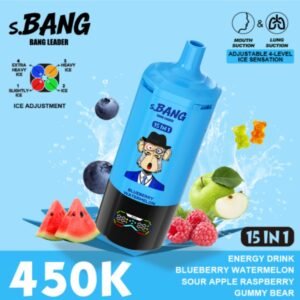 bang leader 450k puffs 15 in 1 | adjustable