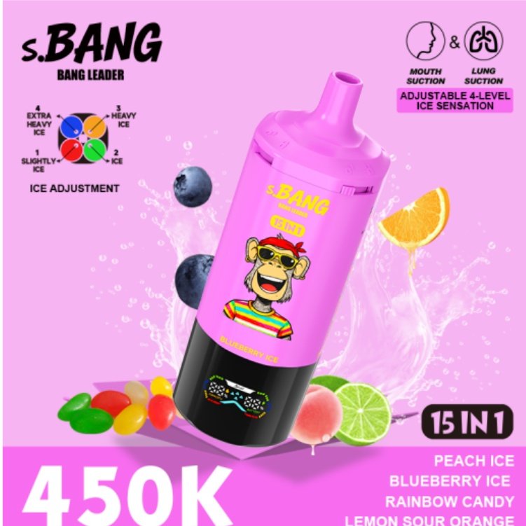 bang leader 450k puffs 15 in 1 | adjustable