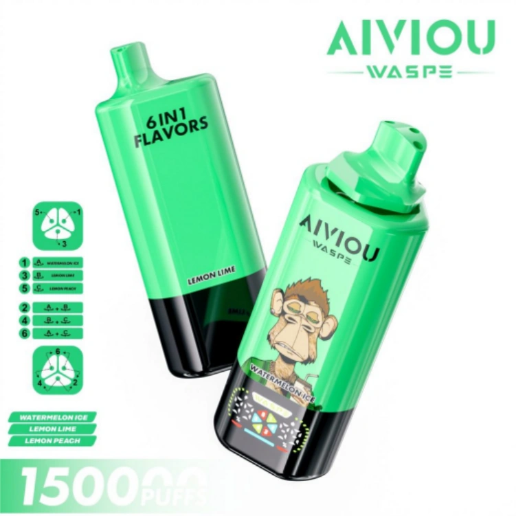 waspe 6 in 1 150000 puffs disposable vape